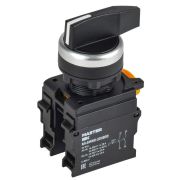 Переключатель 3 полож. 2НО возвратный длин. ручка MASTER IEK MI-SW60-20XB33-4-25-3-K02