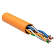 Кабель витая пара U/UTP 5E 4х2х24AWG LSZH оранж. (305м) РФ/Т ITK LC1-C5E04-127-T-R