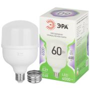 Лампа светодиодная GREEN LINE POWER T100-60W-865-E27/E40 GL 60Вт колокол 6500К свет холод. E27/E40 Эра Б0066980