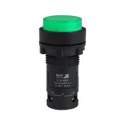 Кнопка с подсветкой OptiSignal Compact D22 С7-PL-M310 зел. 1НО 230В AC XB7NW33M1 КЭАЗ 362100